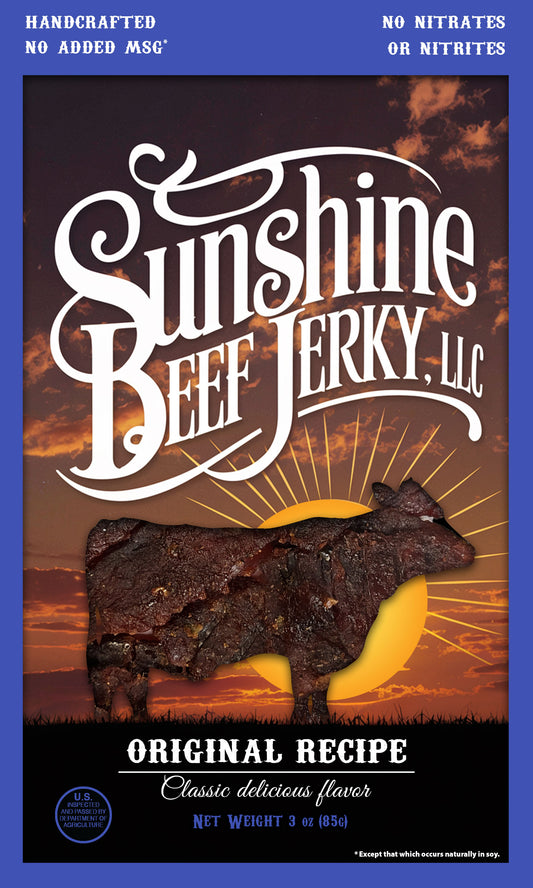 Sunshine Beef Jerky Original Flavor Beef Jerky